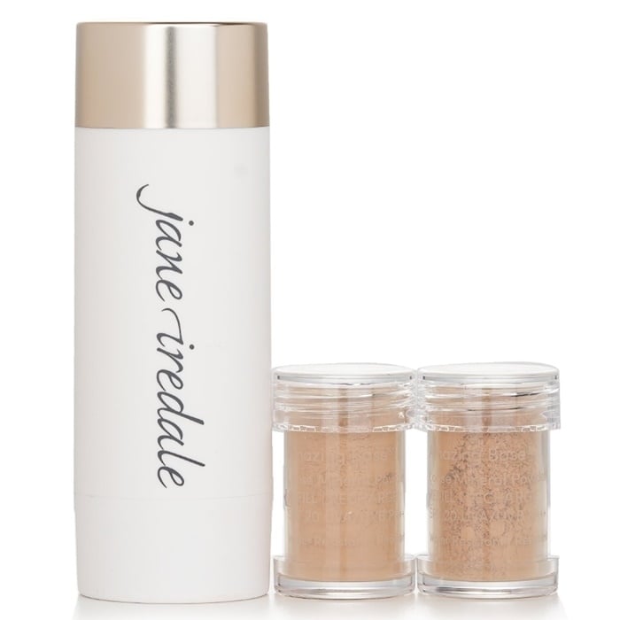 Jane Iredale Amazing Base Loose Mineral Powder SPF 20 Refillable Brush (1x Brush 2x Refills) - Latte 2x2.5g/0.09oz Image 2