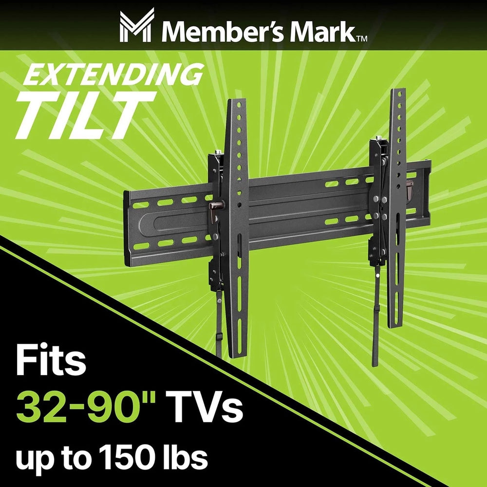 Members Mark Extending Tilt TV Wall Mount with Levelling Design Image 2