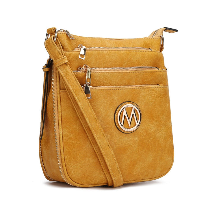 MKF Collection Salome Expandable Multi-Compartment Crossbody Handbag by Mia K. Image 4