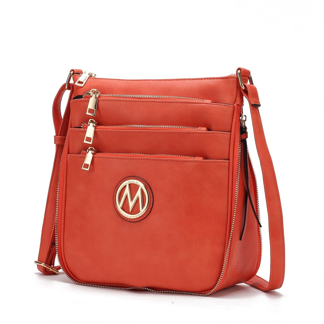 MKF Collection Salome Expandable Multi-Compartment Crossbody Handbag by Mia K. Image 12