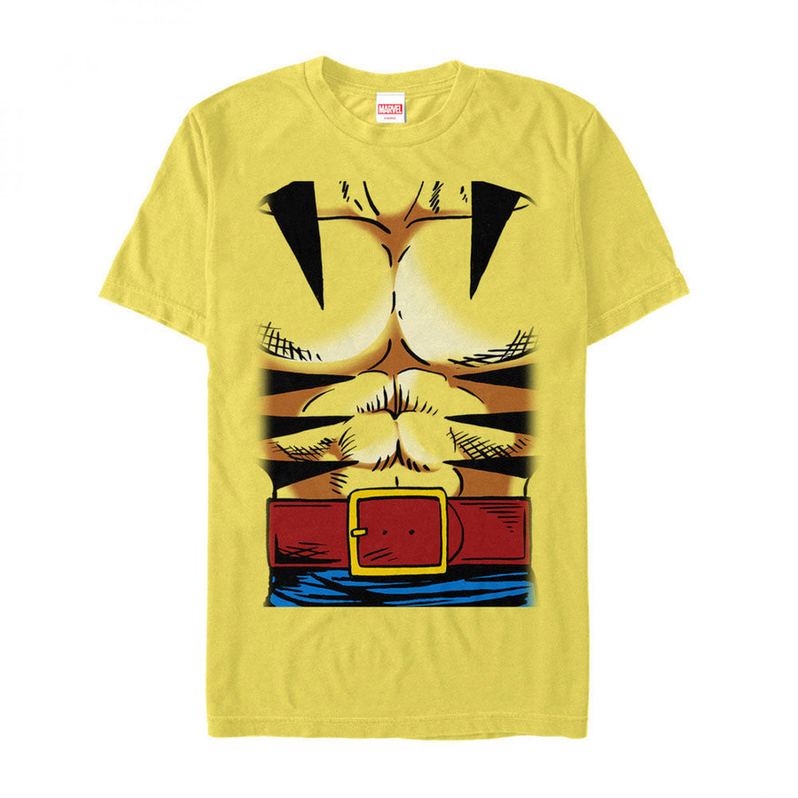 X-Men Wolverine Suit Halloween T-Shirt Image 1