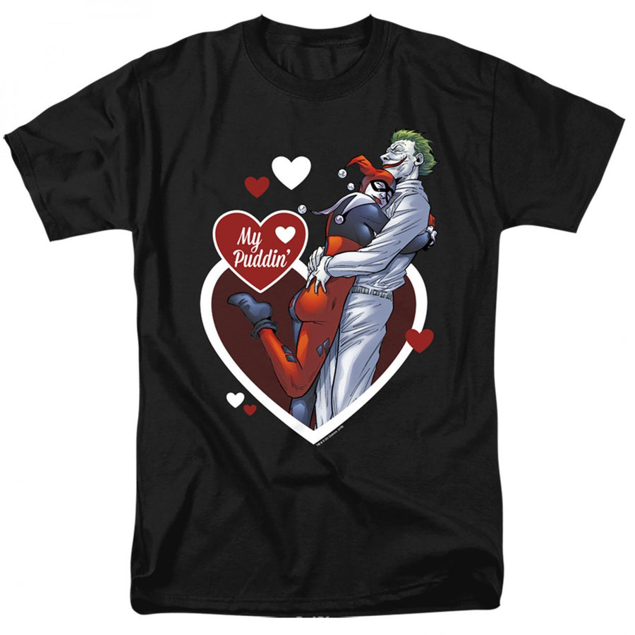 Joker and Harley My Puddin <3 Womens T-Shirt Image 1