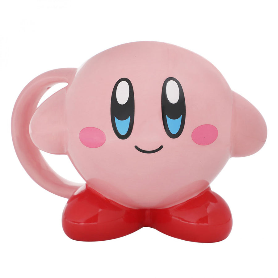 Kirby Smile 16 oz. Sculpted Ceramic Mug Image 1