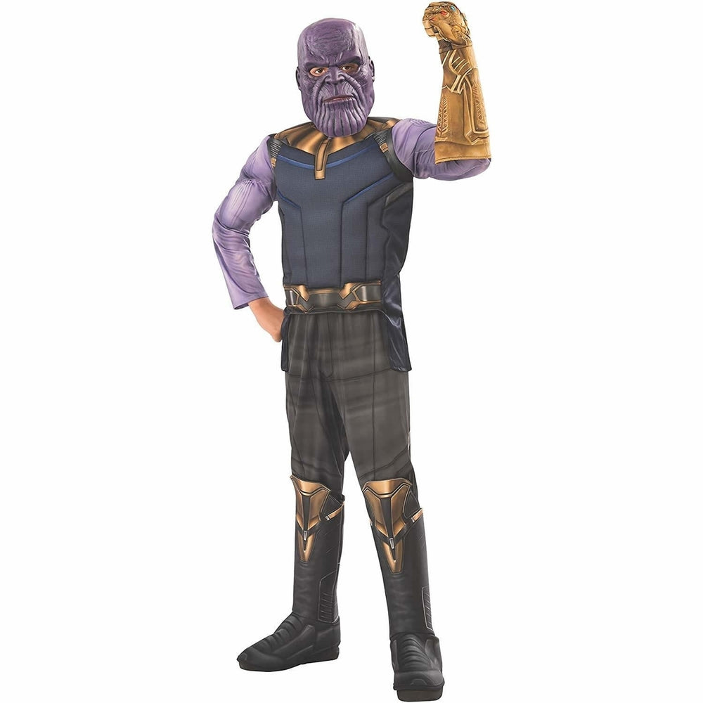 Thanos Deluxe Boys Size S 4/6 Marvel Avengers Infinity War Costume Licensed Rubies Image 2