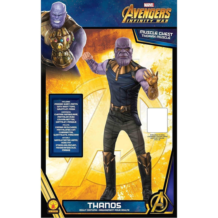 Thanos Deluxe Boys Size S 4/6 Marvel Avengers Infinity War Costume Licensed Rubies Image 4