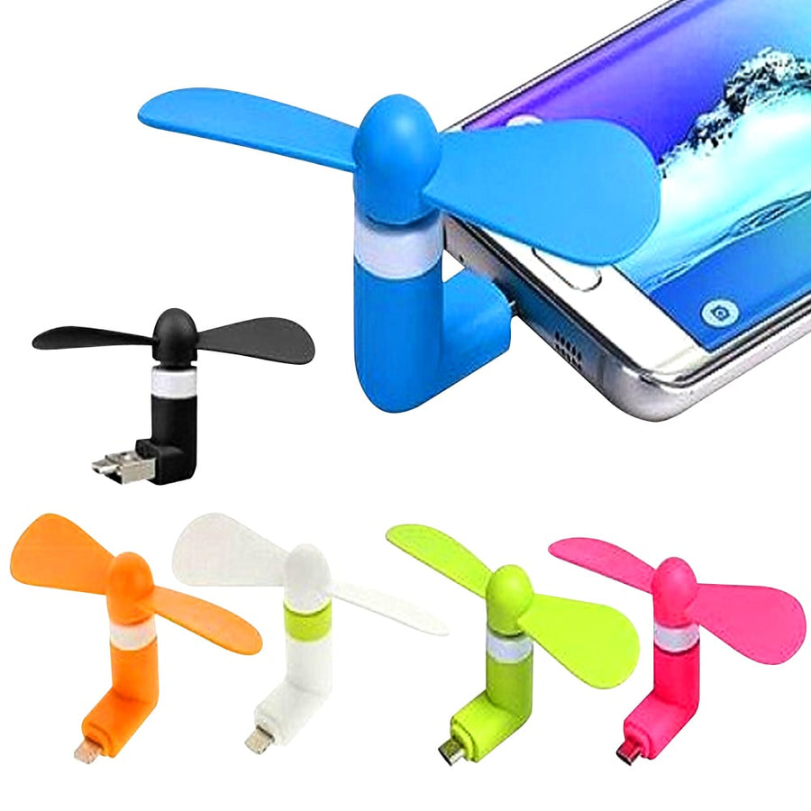 Portable Fan Attachment for iPhone and Android Smartphones Image 1
