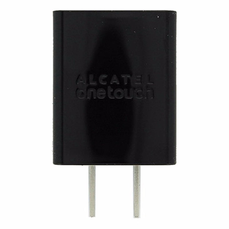 Alcatel (UC11US) 5V 1A Travel Adapter for USB Devices  - Black Image 1
