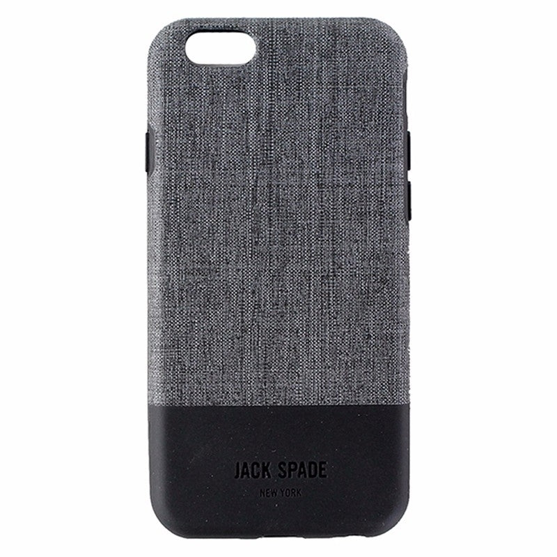 Jack Spade Color-Block Hybrid Case for iPhone 6 / 6s - Gray / Black Image 1