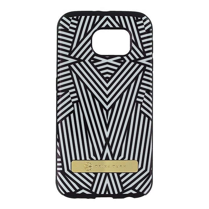 Trina Turk Dual Layer Case for Samsung Galaxy S6 - Black and White Image 1