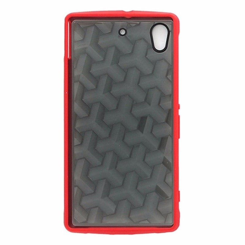 T-Mobile Astro Case for Sony Xperia Z1s Gray w/ Red Trim Image 2