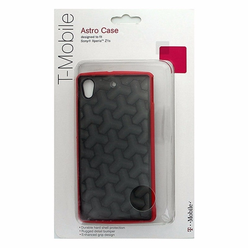 T-Mobile Astro Case for Sony Xperia Z1s Gray w/ Red Trim Image 3