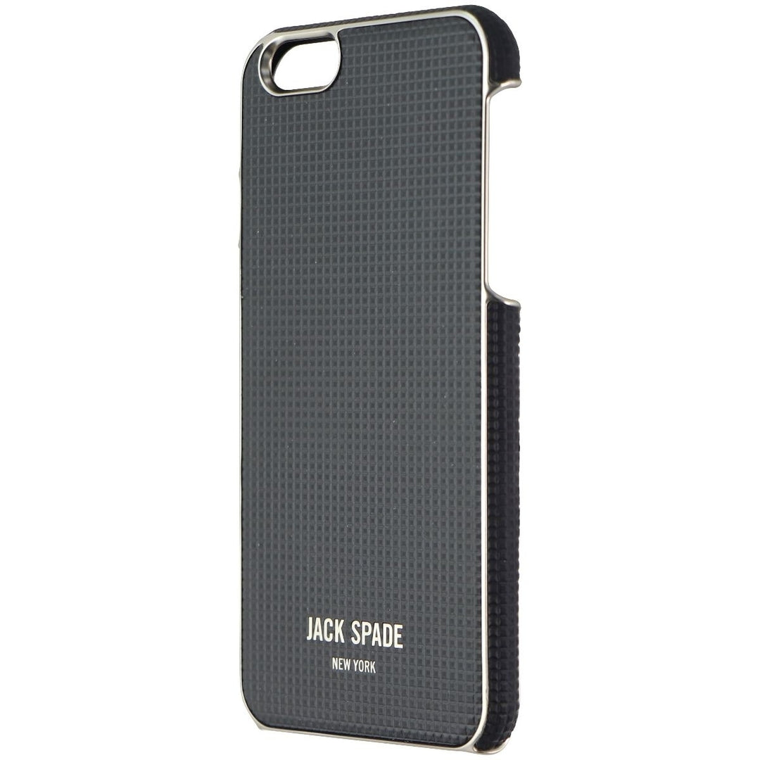 Jack Spade Wrap Series Hard Case for Apple iPhone 6s / 6 - Black/Silver Image 1