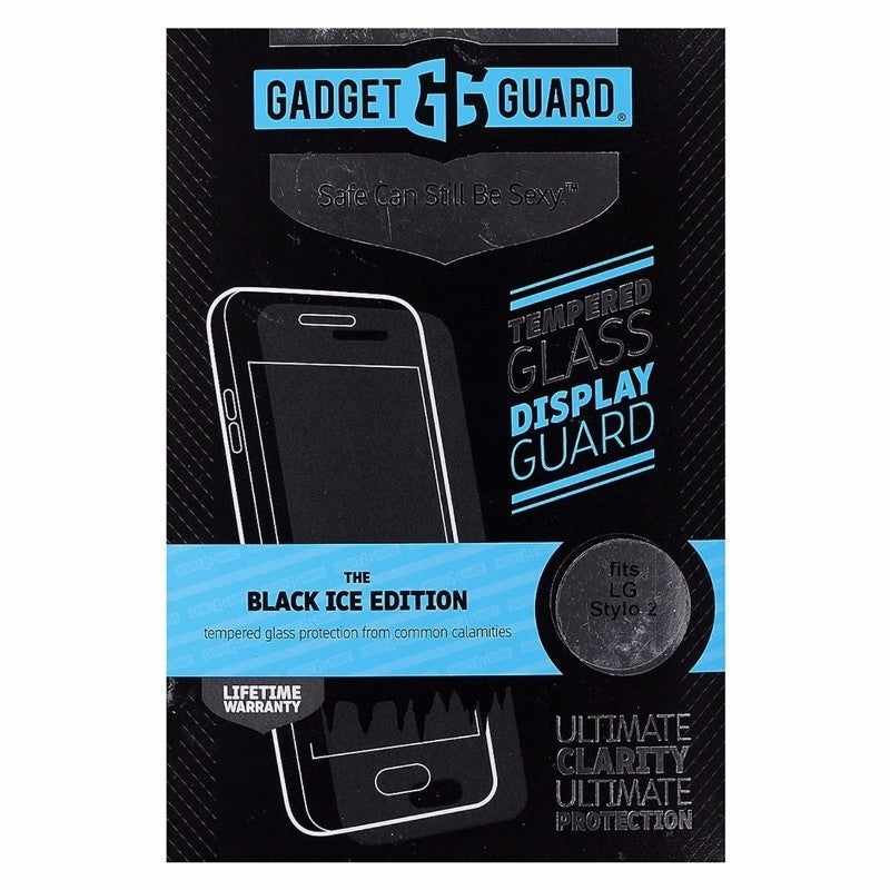 Gadget Guard Black Ice Tempered Glass Screen Protector for LG Stylo 2 Image 1