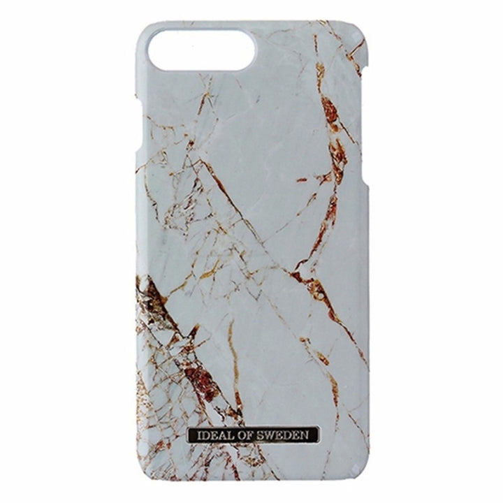 iDeal of Sweden Hardshell Marble Case for Apple iPhone 7 Plus - Carrara Gold Image 1