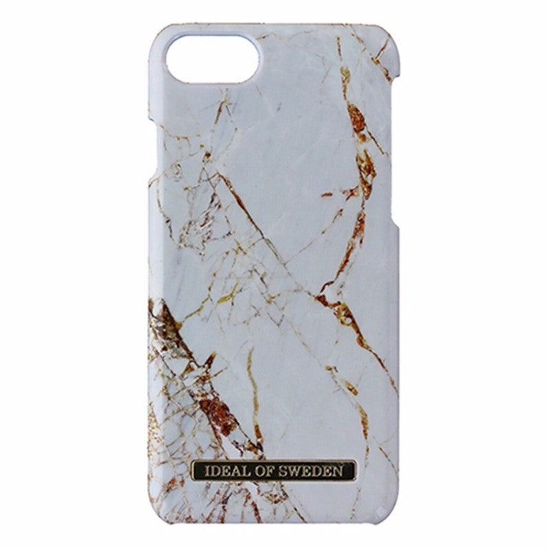 iDeal of Sweden Slim Hardshell Marble Case for Apple iPhone 7 - Carrara Gold Image 1