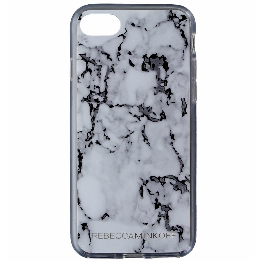 Rebecca Minkoff Protection Case Cover iPhone 8 / 7 - Marble Print / Black Foil Image 1