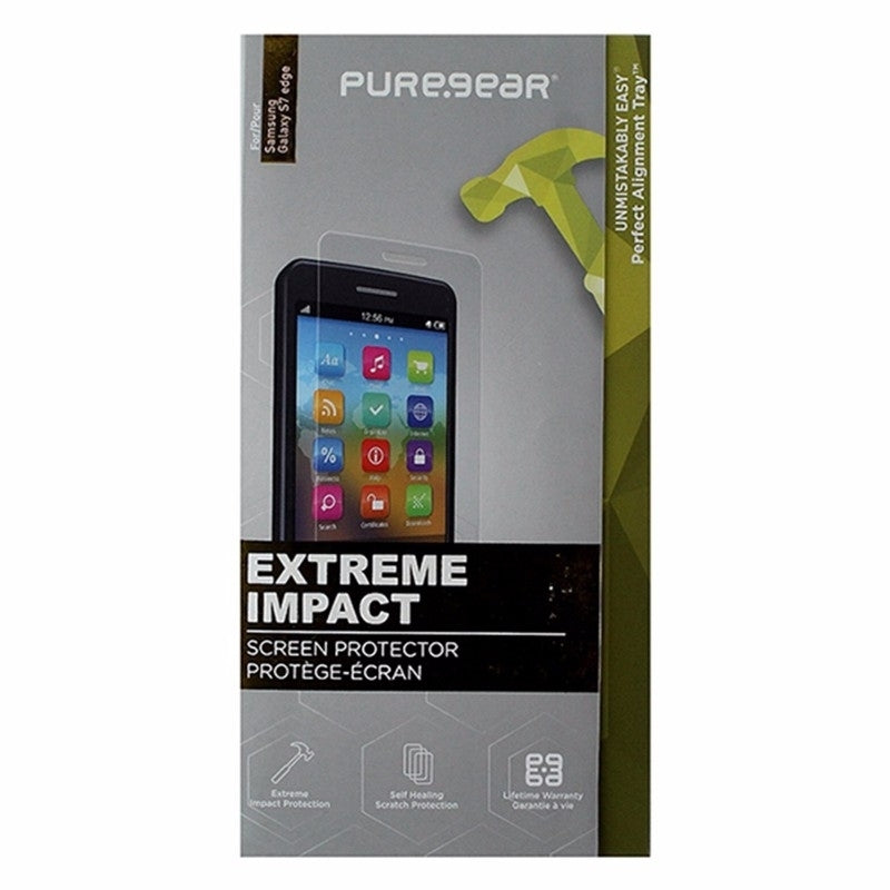 PureGear Extreme Impact Screen Protector for Samsung Galaxy S7 Edge - Clear Image 1