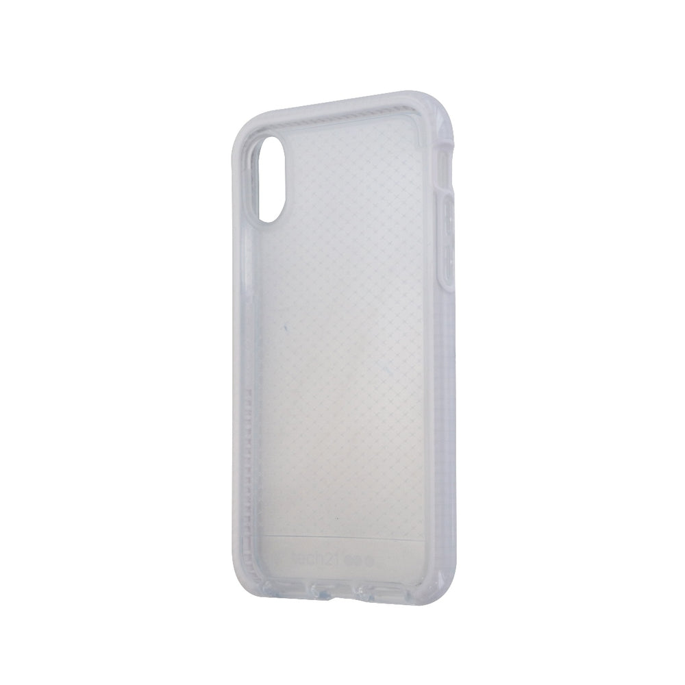 Tech21 Evo Check Protective Case for iPhone Xs/X - Clear/White Image 2