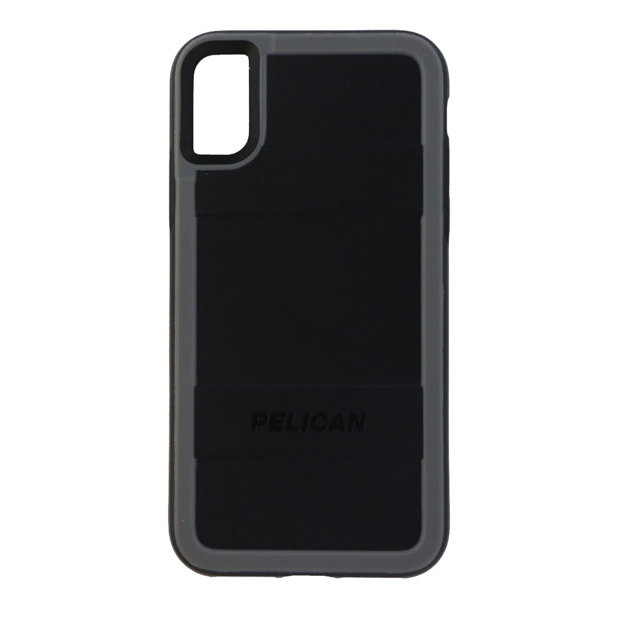 Pelican Protector Series Hybrid Hard Case for Apple iPhone Xs and X - Black/Grey Image 1