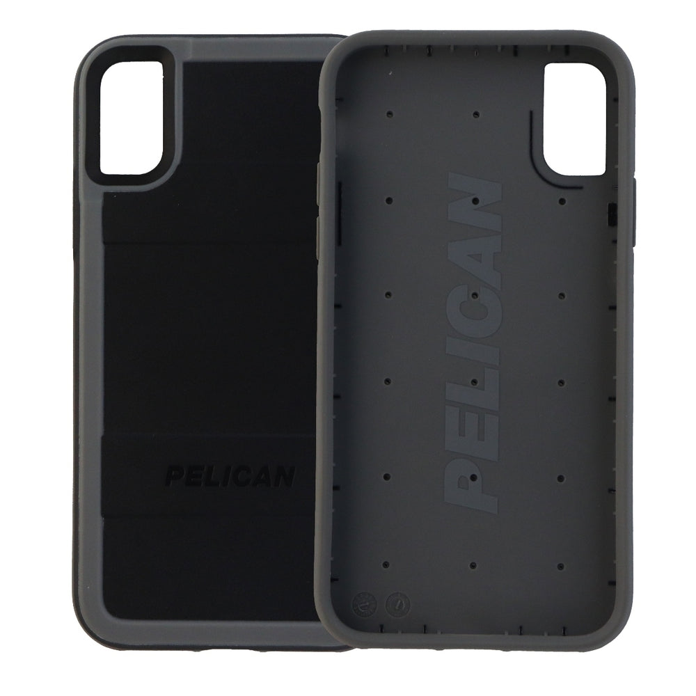 Pelican Protector Series Hybrid Hard Case for Apple iPhone Xs and X - Black/Grey Image 2