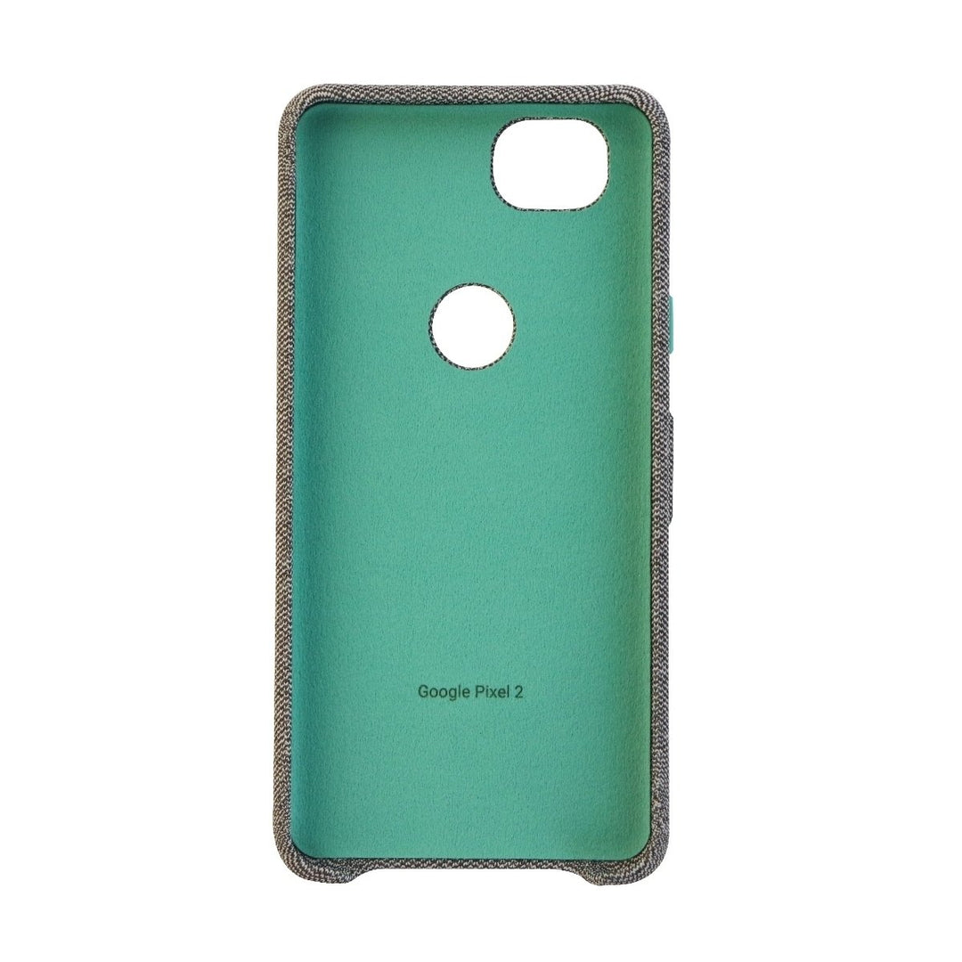 Official Google Fabric Case for Google Pixel 2 Smartphone - Gray/Teal Image 3