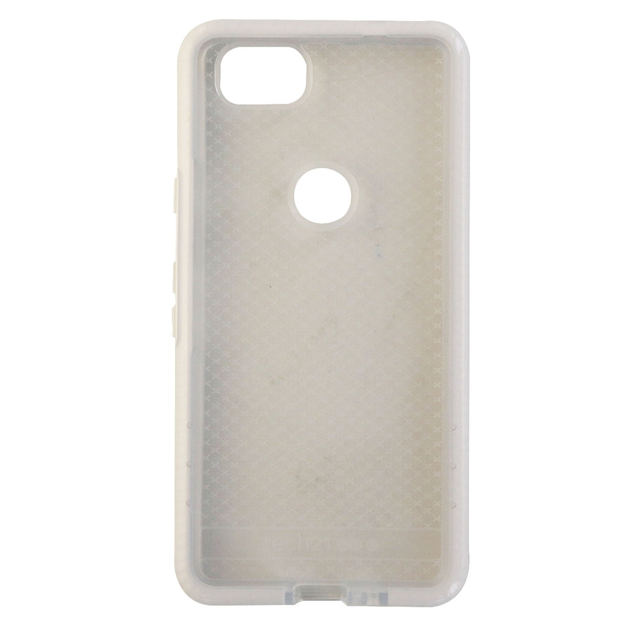 Tech21 Evo Check Series Protective Gel Case for Google Pixel 2 - Clear/White Image 1