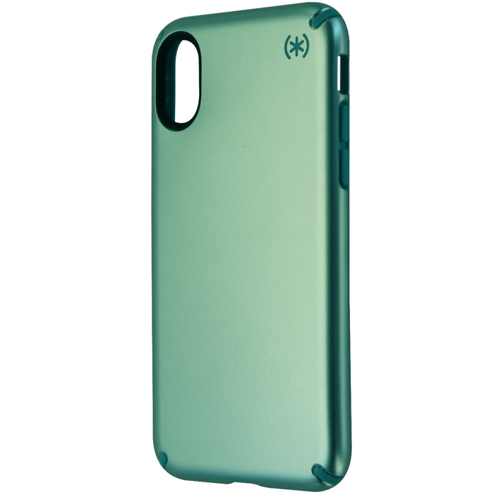 Speck Products Presidio Metallic Case for iPhone X 10 - Metallic Mint Green Image 1