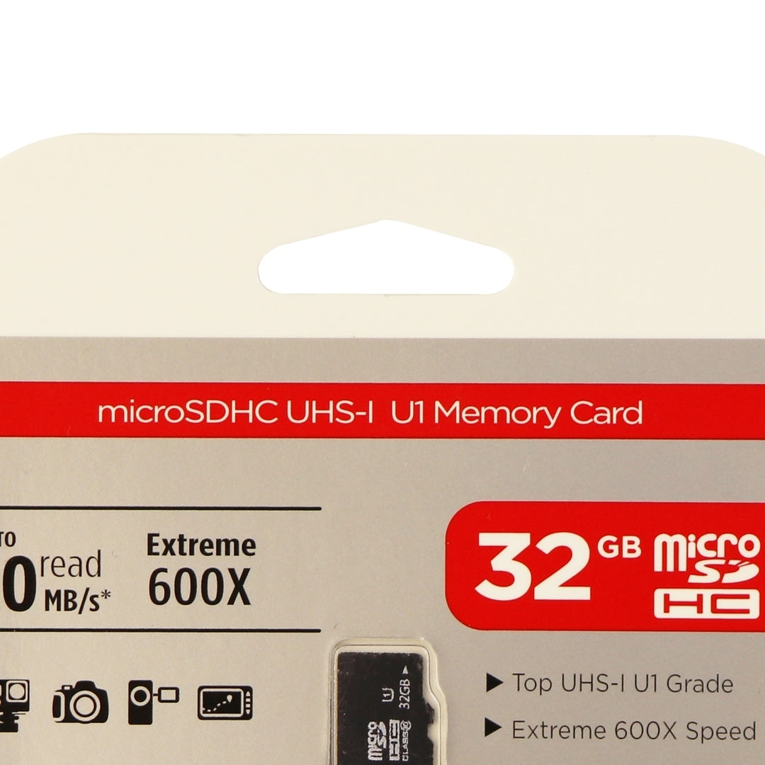 Gigastone 32GB Micro SDHC UHS-1 Class 10 90MBs Memory Card and Adapter Image 3