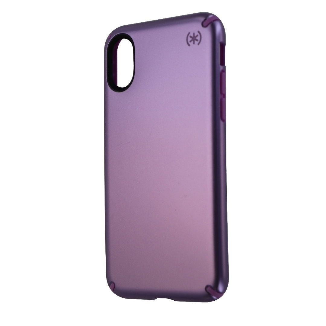 Speck Presidio Hybrid Case for Apple iPhone Xs and iPhone X - Metallic Purple Image 3