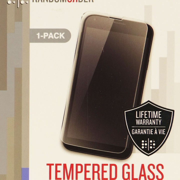 RandomOrder Tempered Glass Screen Protector for the LG K8 - Clear Image 3