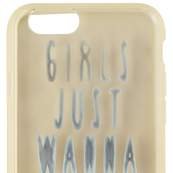 Sonix Clear Coat Series Case for iPhone 6s 6 - Clear/Girls Just Wanna Have Fund Image 2