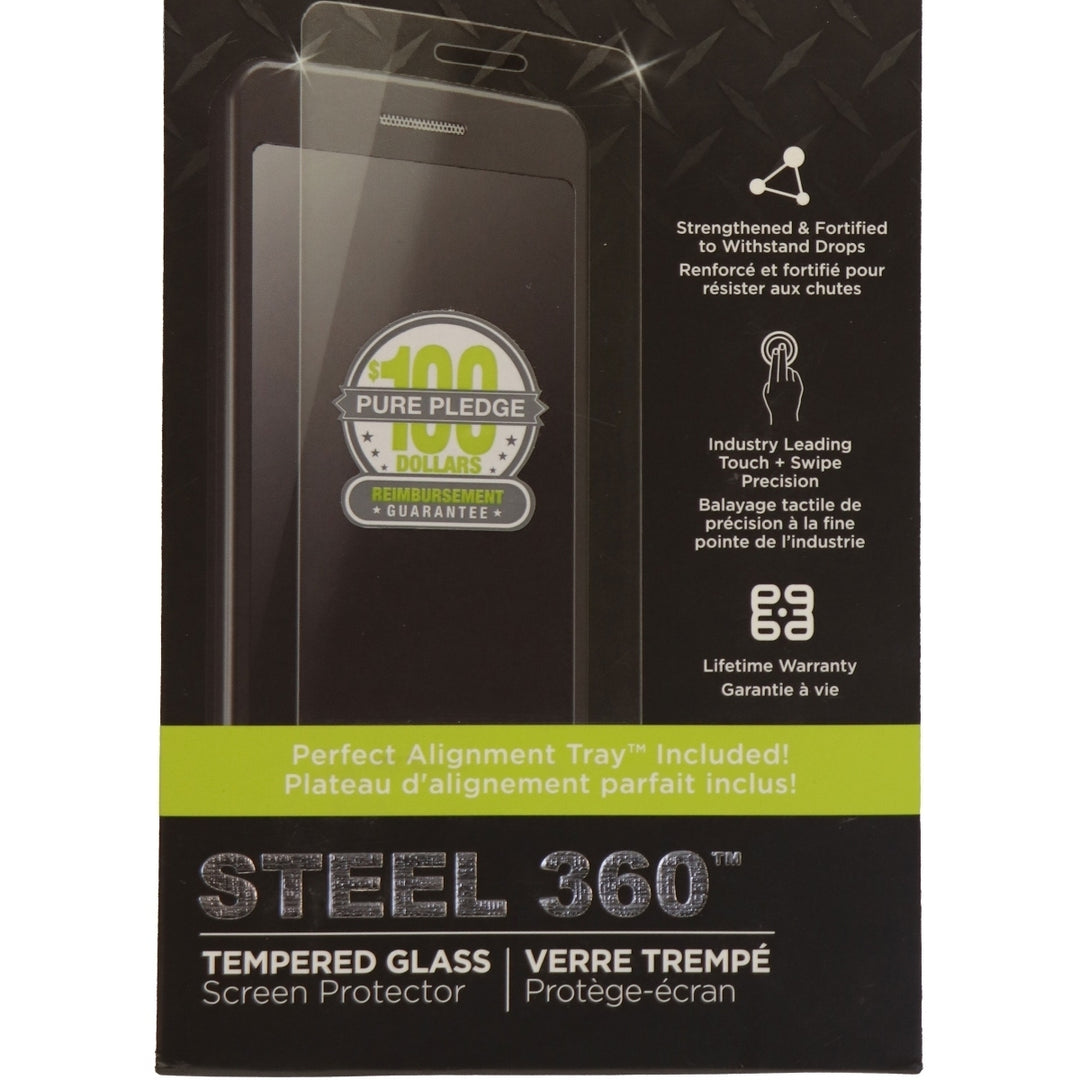 PureGear Steel 360 Tempered Glass Screen Protector for Moto Z Force Droid Image 3