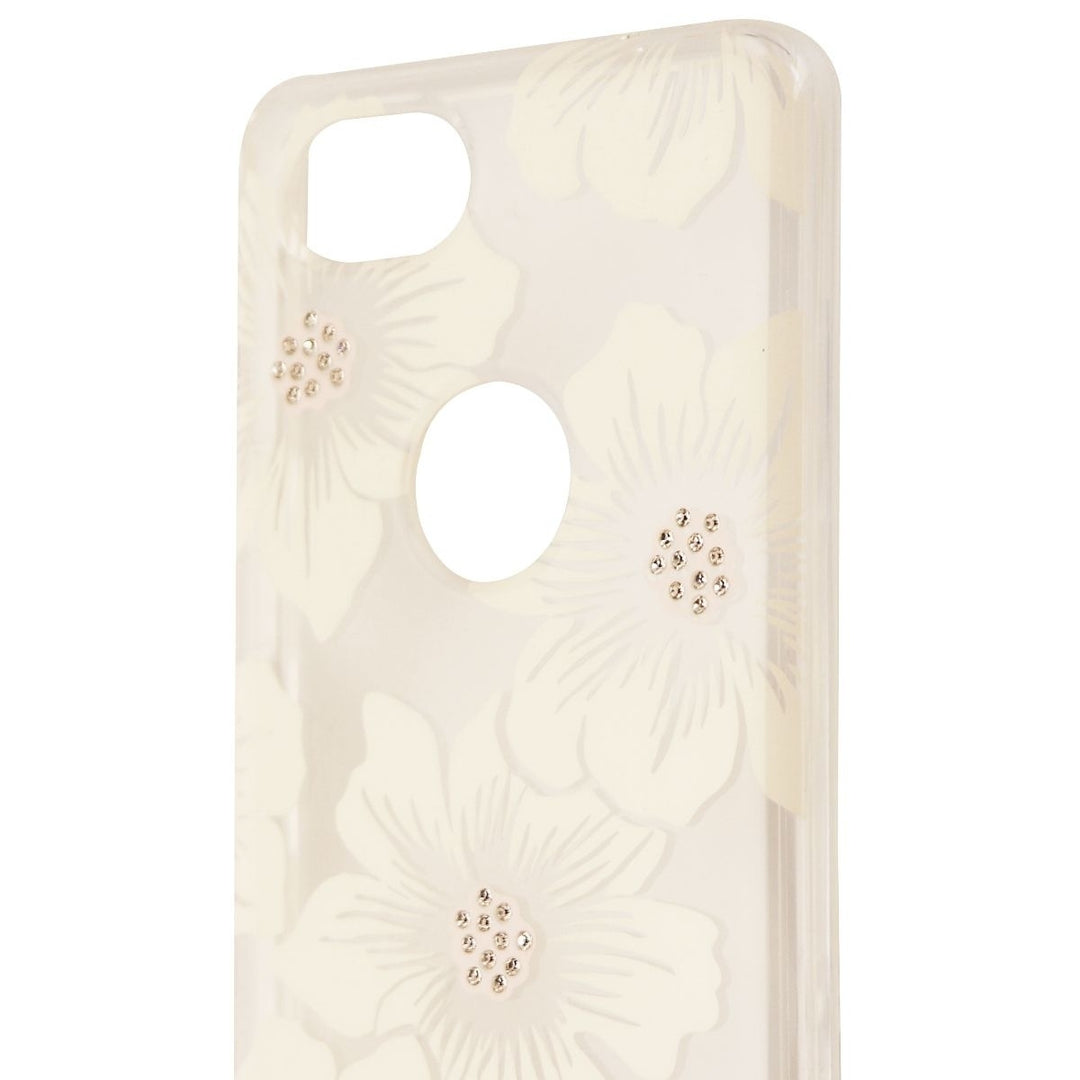 Kate Spade  York Hardshell Case for Google Pixel 2 - Clear/White Flowers Image 3