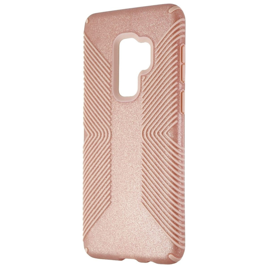 Speck Presidio Grip Glitter Series Hybrid Hard Case for Galaxy S9+ (Plus) - Pink Image 1