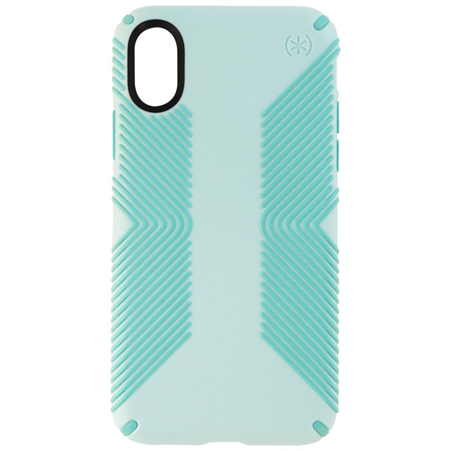 Speck Presidio Grip Hybrid Hard Case for Apple iPhone X - Surf Teal/Mykonos Blue Image 1