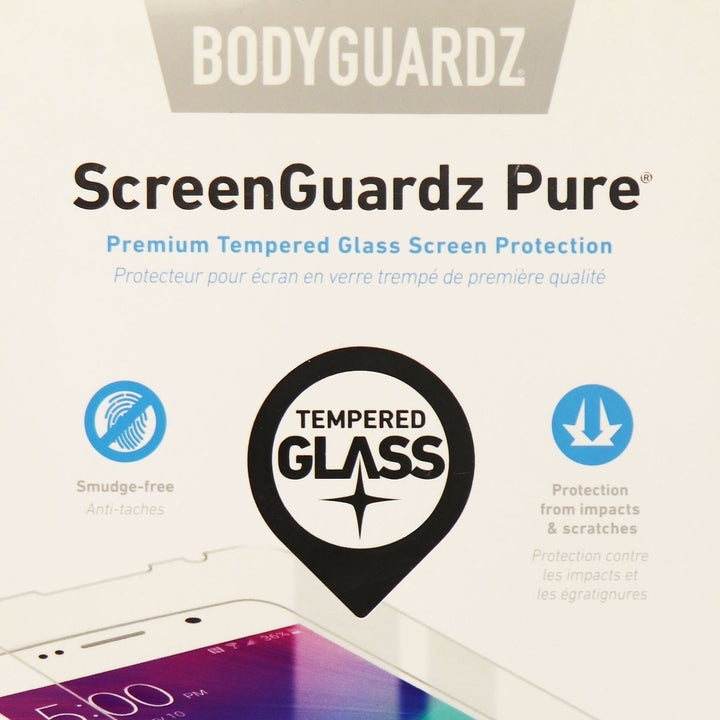 BodyGuardz ScreenGuardz Pure Series Tempered Glass for Galaxy S6 - Clear Image 2
