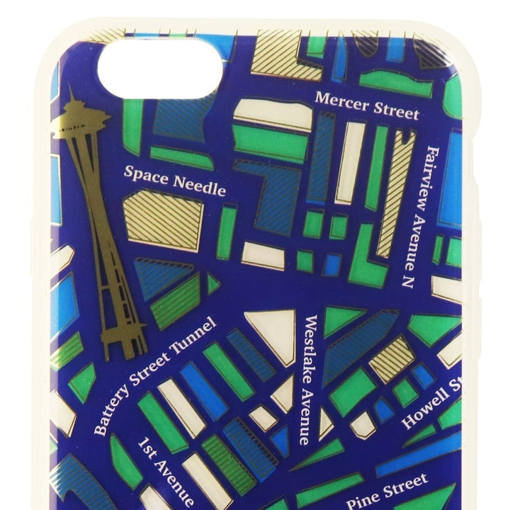 Laut Nomad Seattle Hybrid Slim Case for iPhone 6s/6 - City Street/Blue/Frost Image 2