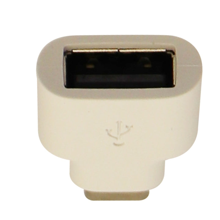 Universal USB to USB-C (Type C) Short Adapter for USB-C Devices S8 Pixel - White (Refurbished) Image 2