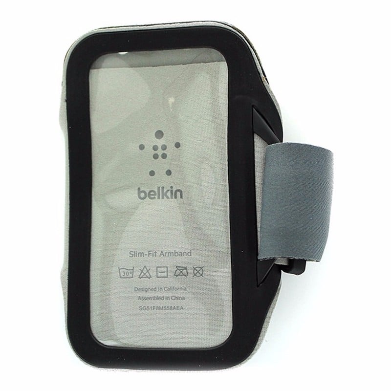 Belkin Slim-Fit Armband for Samsung Galaxy S4 Black and Gray (Refurbished) Image 1