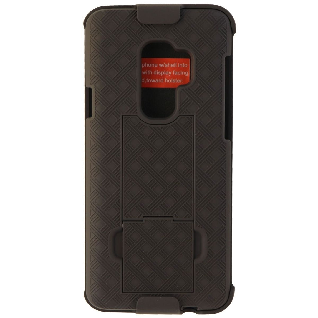 Verizon Shell and Holster for Samsung Galaxy S9+ (Plus) - Black (Refurbished) Image 1