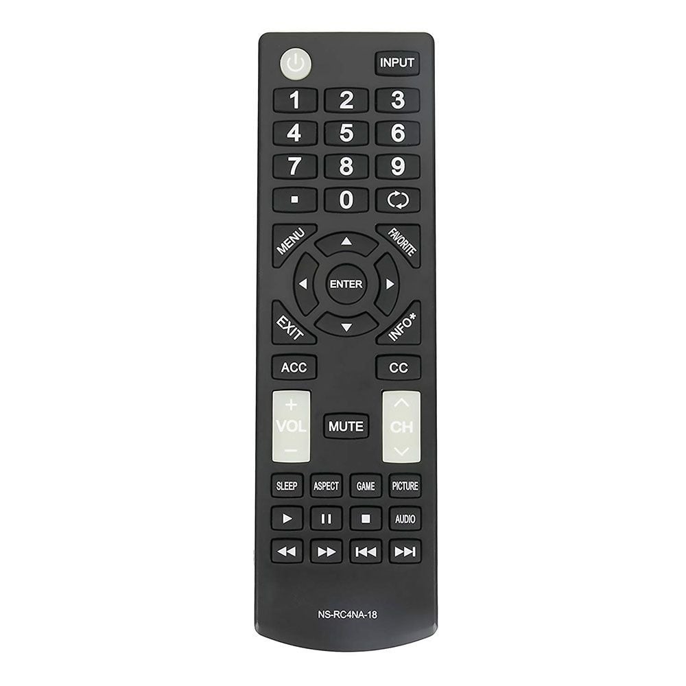 OEM Remote - Insignia NS-RC4NA-18 for Select Insignia TVs (Refurbished) Image 1