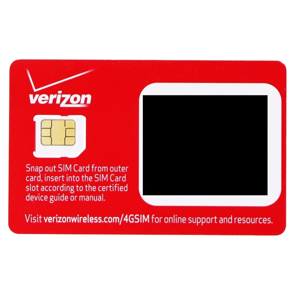 Verizon Wireless 4G LTE Micro SIM Card (BULKSIM-NFC-D) Image 2