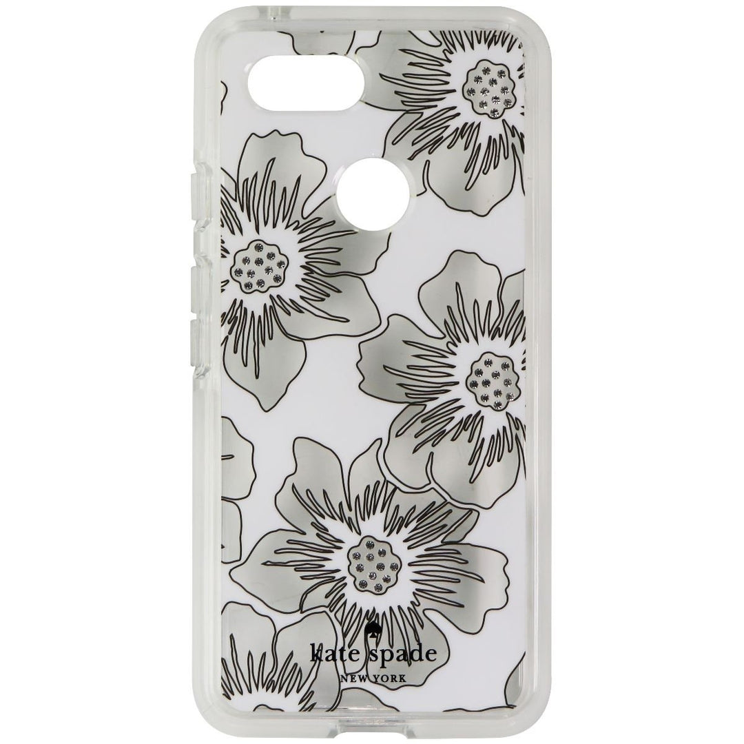 Kate Spade Defensive Hardshell Case for Google Pixel 3 - Reverse Hollyhock/Cream Image 2