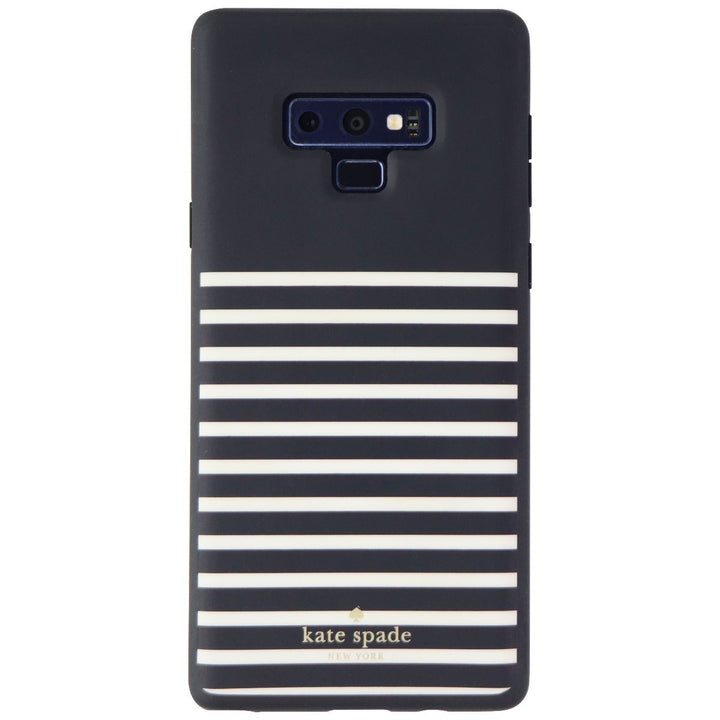 Kate Spade Soft Touch Case for Samsung Galaxy Note9 - Feeder Stripe Black/Cream Image 2