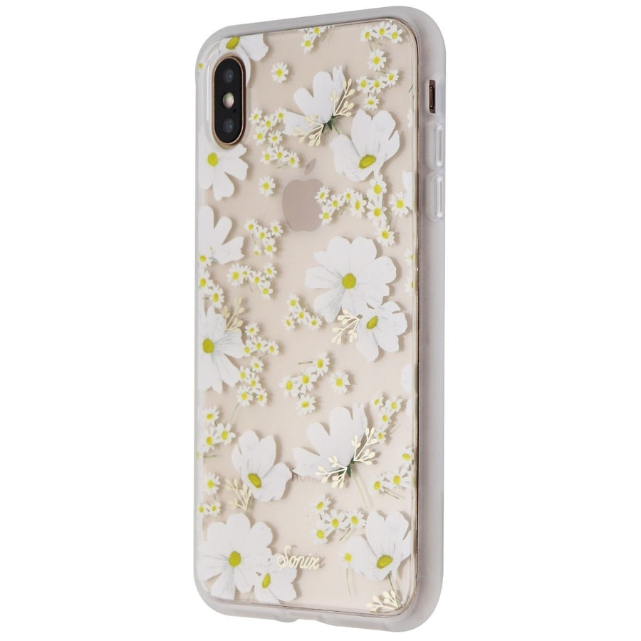 Sonix Hybrid Case for Apple iPhone Xs Max - Clear / Ditsy Daisy (White Flowers) Image 1
