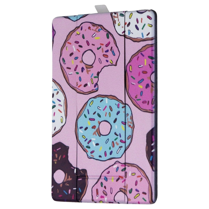 Speck GrabTab Attachable Phone Holder and Stand - Donutworry Pink Image 1