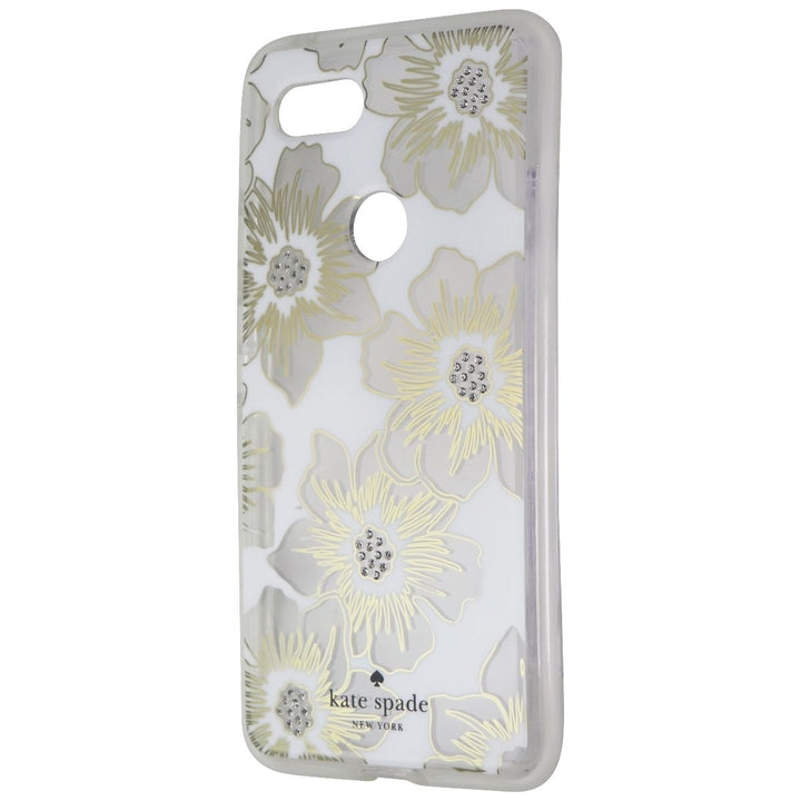 Kate Spade Defensive Hardshell Case for Pixel 3 XL - Reverse Hollyhock/Cream Image 1