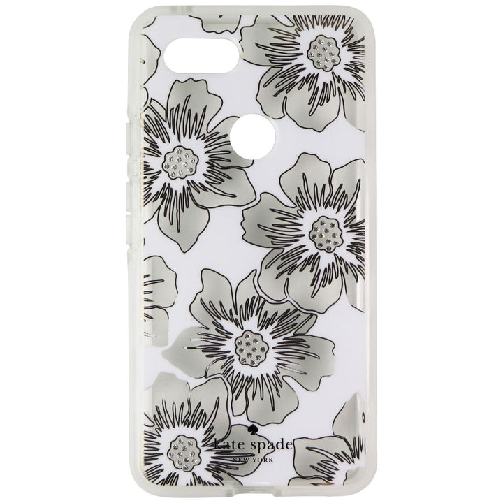 Kate Spade Defensive Hardshell Case for Pixel 3 XL - Reverse Hollyhock/Cream Image 2