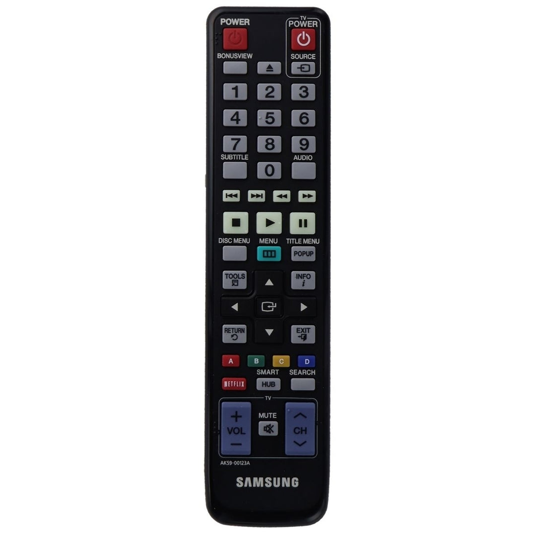 OEM Remote - Samsung AK59-00123A for Select Samsung Blu-Ray Players (Refurbished) Image 1