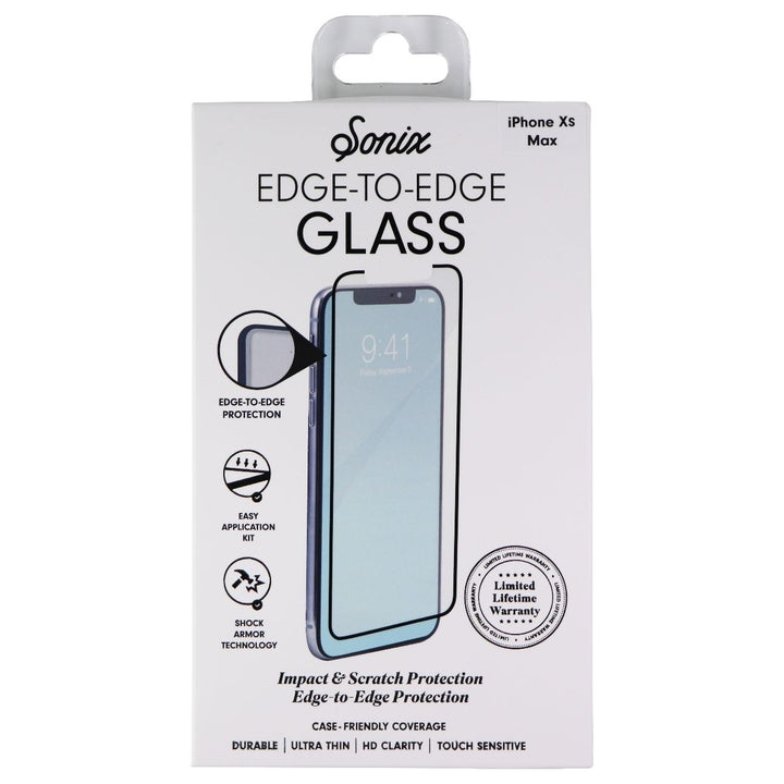 Sonix Edge to Edge Tempered Glass Screen Protector for iPhone XS Max Image 1